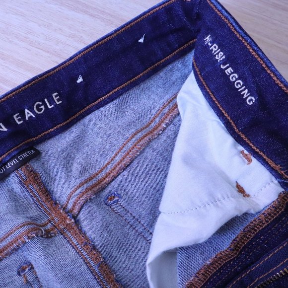 American Eagle High Rise Jeggin 8 short - Picture 8 of 9